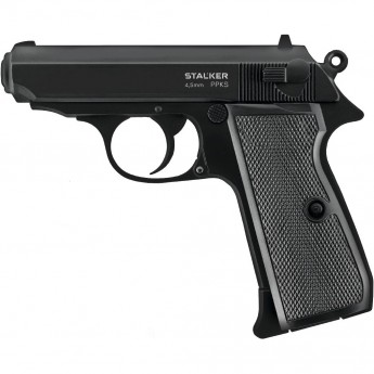 Пистолет пневматический STALKER PPKS (Walther PPK/S) к.4,5мм