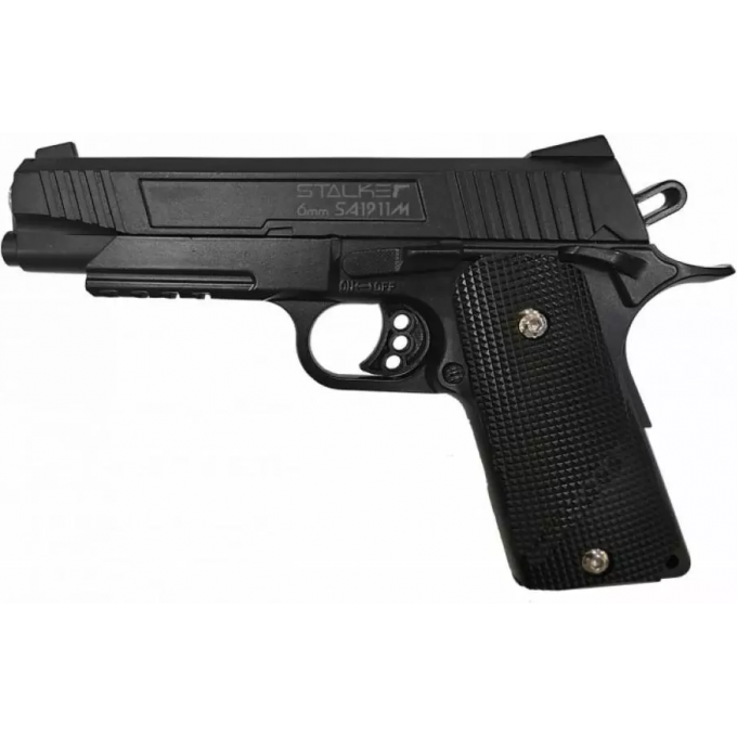 Пистолет STALKER SA1911M Spring 6 мм (аналог Colt1911 Rail) SA-130711911M